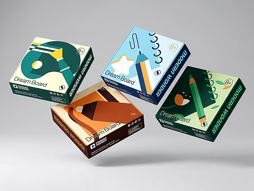 Modern Wonder趣我优伴-文具系列包装