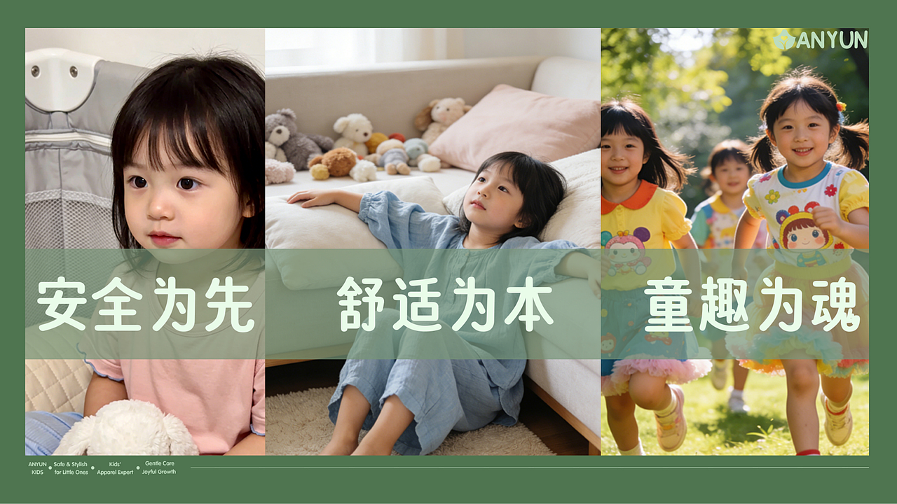 安孕童装品牌vis提案（图ZNDA1MjQ4NTI0） - 品牌 - 站酷设计师Z160360998原创素材 - 站酷ZCOOL