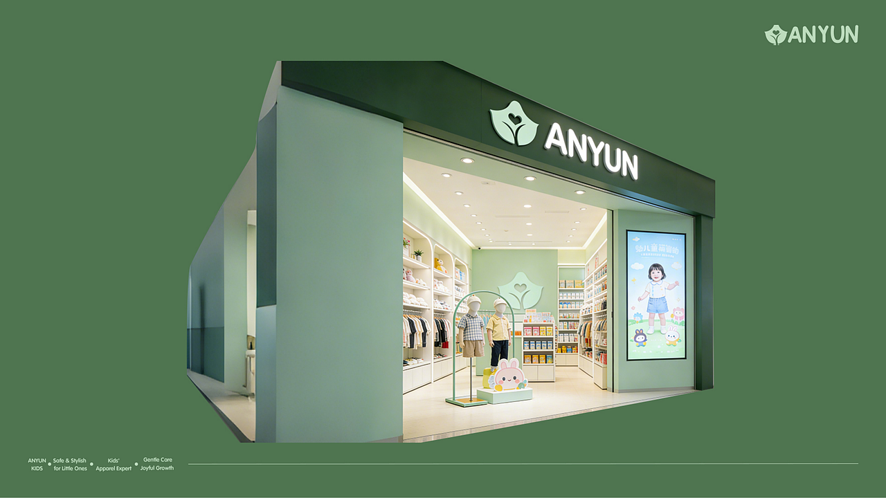 安孕童装品牌vis提案（图ZNDA1MjQ4Mzcy） - 品牌 - 站酷设计师Z160360998原创素材 - 站酷ZCOOL
