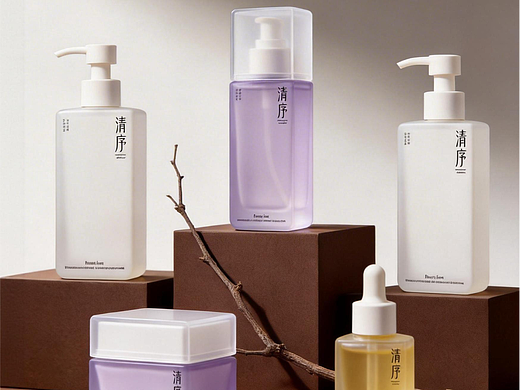 「清序」护肤品品牌全案设计简约有序·温和养肤