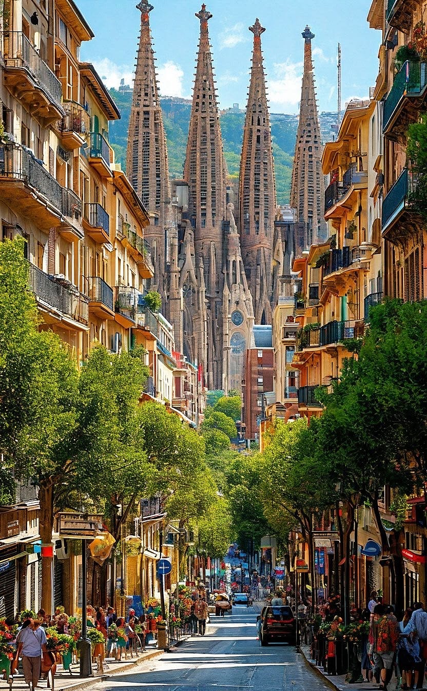 地中海与哥特的双重奏：一座古城的光影诗篇（图ZNDA1MjQ5MjY4） - 环境/建筑摄影 - 站酷设计师一小迷糊一原创素材 - 站酷ZCOOL