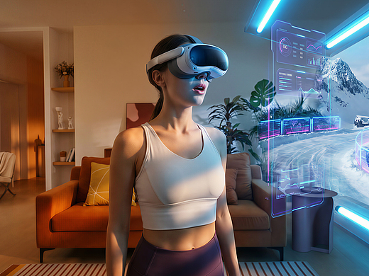 VR眼镜商业广告动态视频