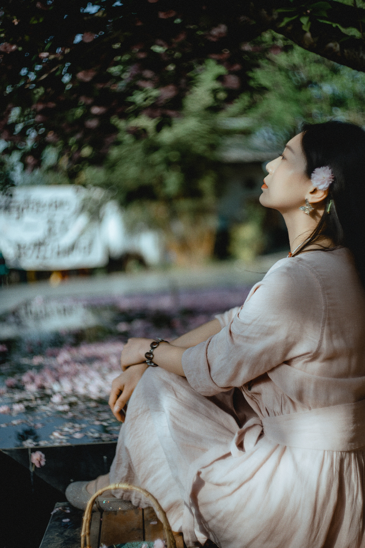 樱花人像（图ZNDA1MjU0Mjc2） - 人像摄影 - 站酷设计师下午茶空间原创素材 - 站酷ZCOOL