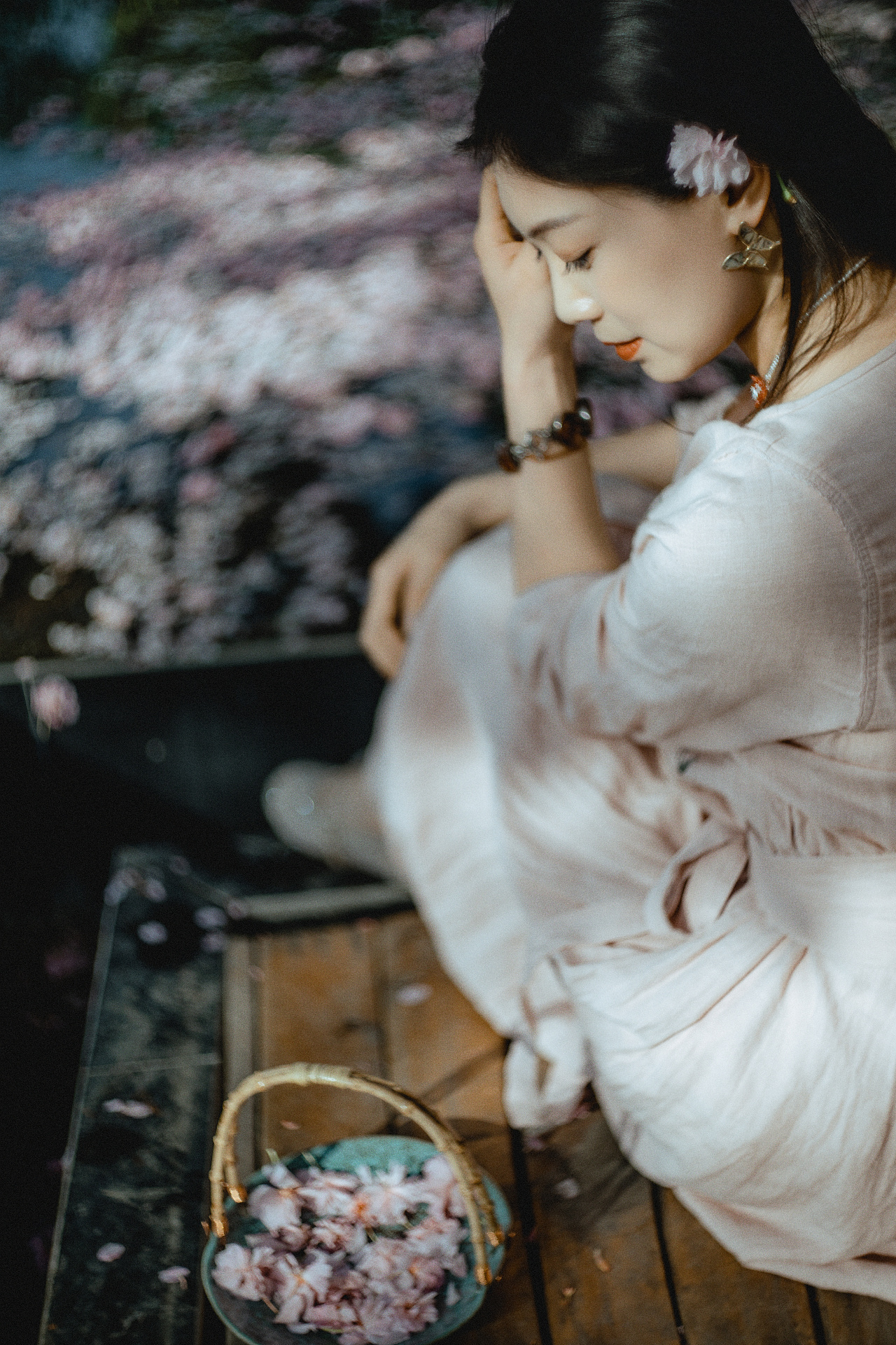 樱花人像（图ZNDA1MjU0Mjg0） - 人像摄影 - 站酷设计师下午茶空间原创素材 - 站酷ZCOOL