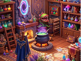 游戲場(chǎng)景｜魔法師之屋