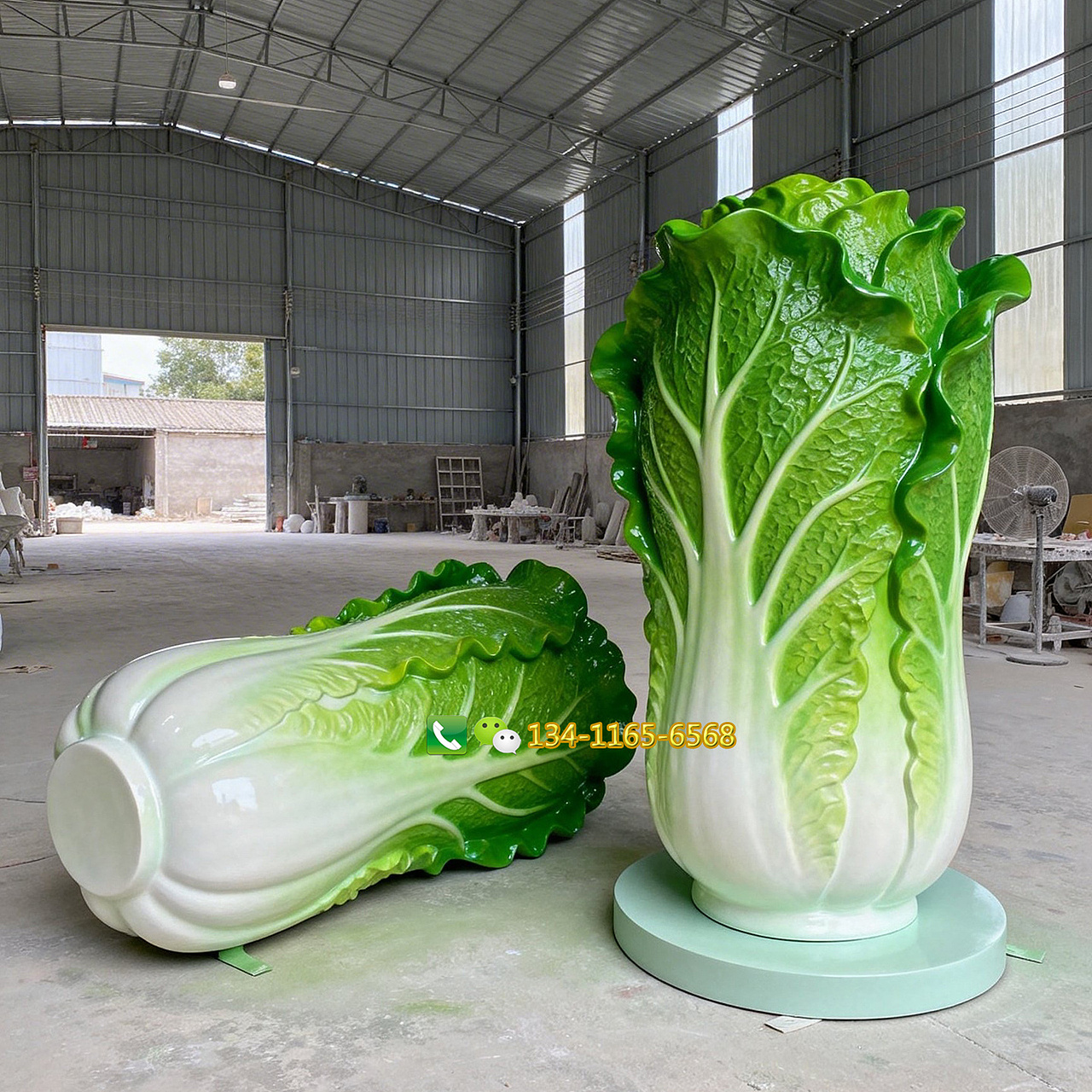 巨型玻璃钢仿真大白菜雕塑｜景区农场引流装饰摆件（图ZNDA1MjY0MzM2） - 雕塑 - 站酷设计师通盛雕塑厂家原创素材 - 站酷ZCOOL