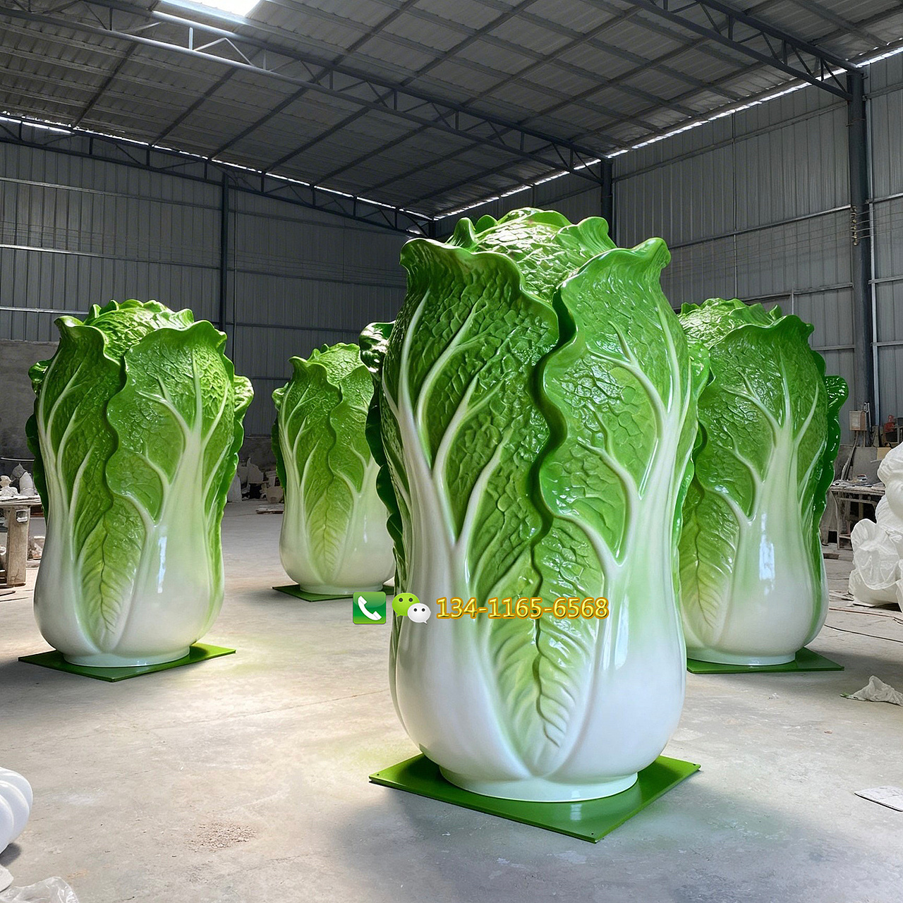 巨型玻璃钢仿真大白菜雕塑｜景区农场引流装饰摆件（图ZNDA1MjY0MzMy） - 雕塑 - 站酷设计师通盛雕塑厂家原创素材 - 站酷ZCOOL