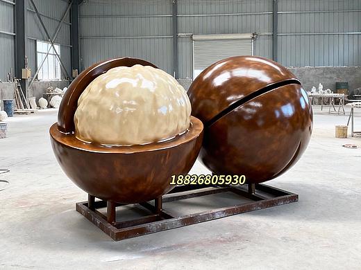 仿真坚果系列雕塑