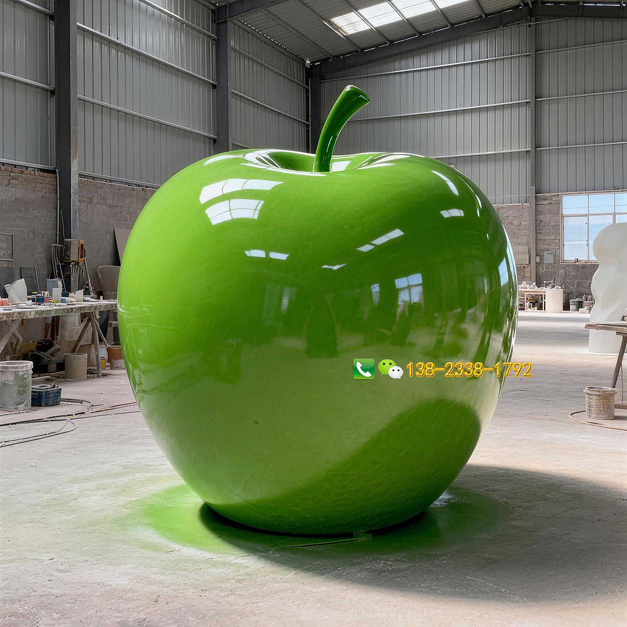 巨型仿真玻璃钢苹果雕塑摆件（图ZNDA1MjY1MzM2） - 工艺品设计 - 站酷设计师通盛雕塑原创素材 - 站酷ZCOOL