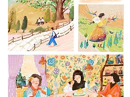 插畫(huà)·一組最近練習(xí)的小圖合集