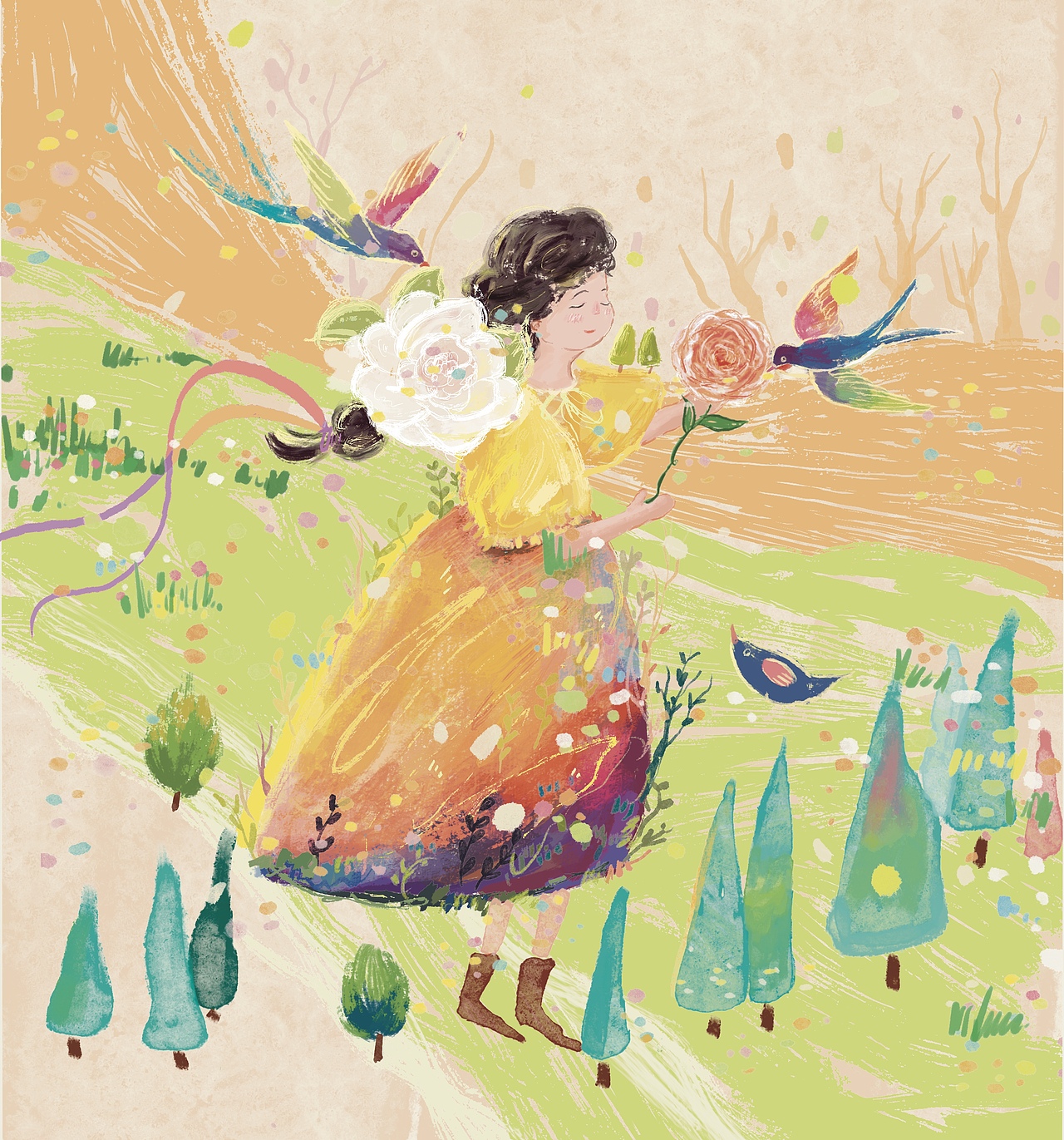 插画·一组最近练习的小图合集（图ZNDA1MjY4NjQ4） - 艺术插画 - 站酷设计师1237十二原创素材 - 站酷ZCOOL