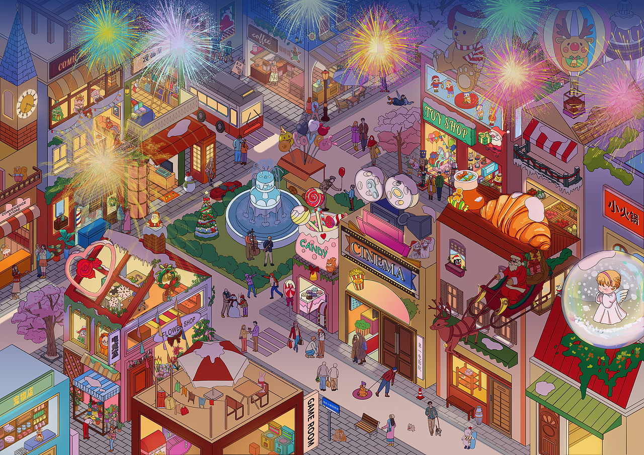 2025年作品集（图ZNDA1MjcwMTI4） - 商业插画 - 站酷设计师瑶瑶小P原创素材 - 站酷ZCOOL