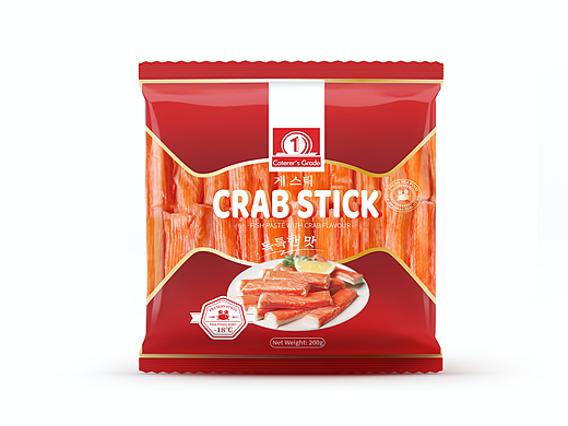 1 号餐饮级蟹柳包装设计