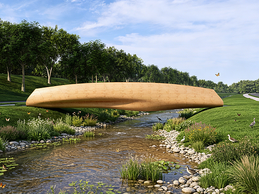 复刻经典异形木桥