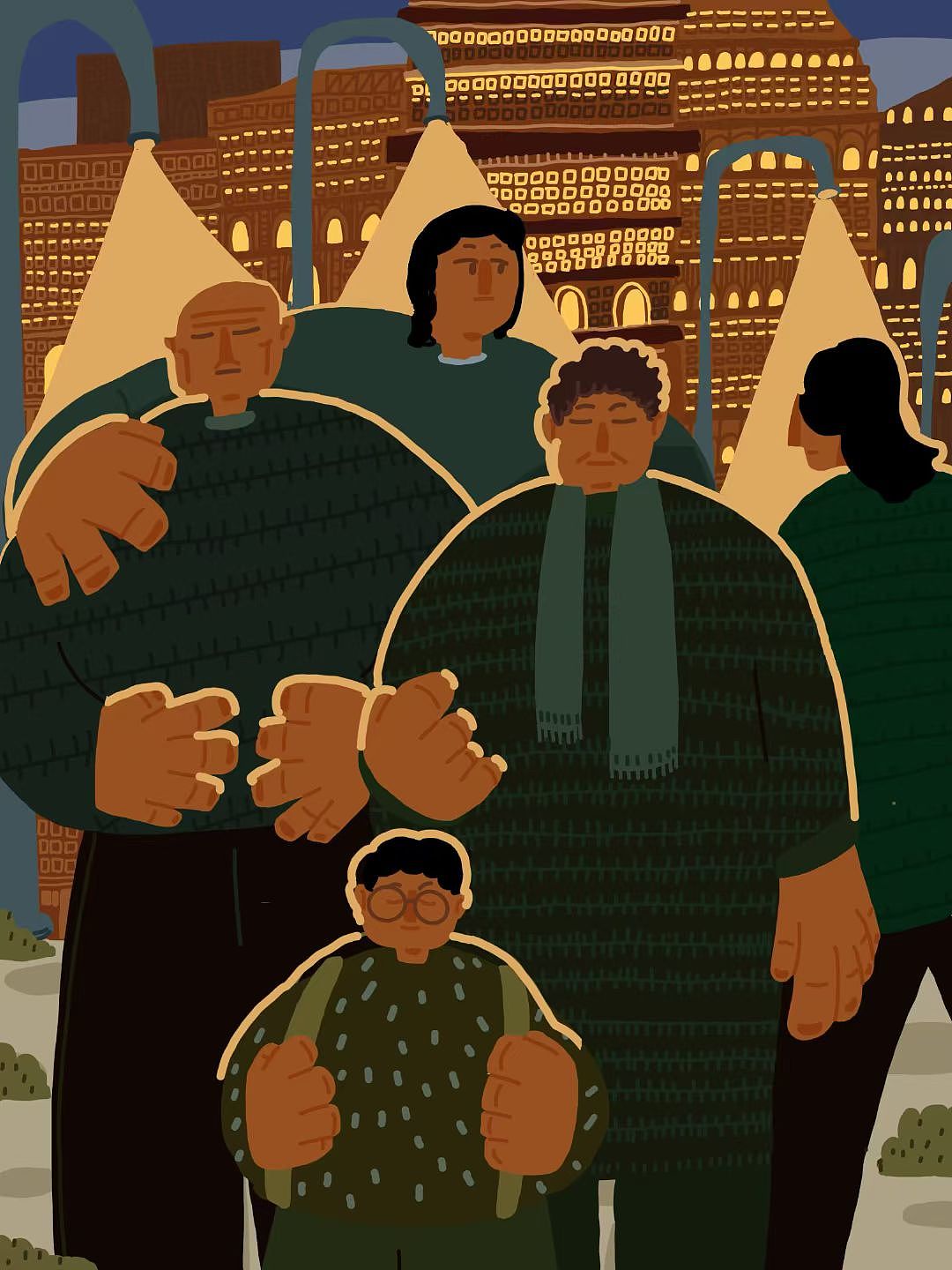 东北回忆录（图ZNDA1Mjc3OTA0） - 艺术插画 - 站酷设计师闰土啵啵原创素材 - 站酷ZCOOL