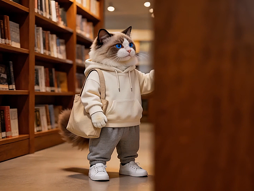 AIGC作品-小猫Vlog