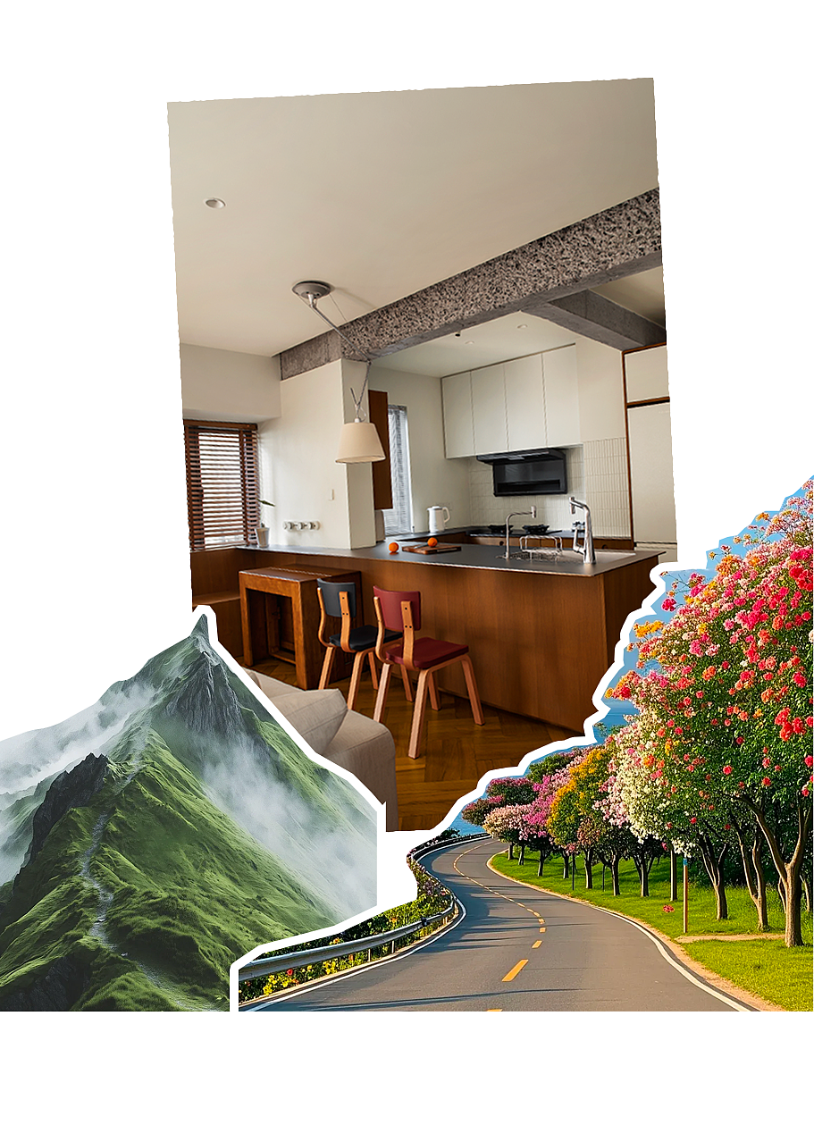 时光小筑｜自然的年轮，搬进闹市日常（图ZNDA1MjgwMTQ0） - 家装设计 - 站酷设计师陈智超设计工作室原创素材 - 站酷ZCOOL