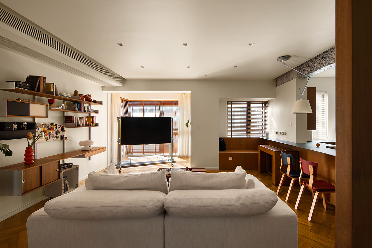 时光小筑｜自然的年轮，搬进闹市日常（图ZNDA1MjgwNjY4） - 家装设计 - 站酷设计师陈智超设计工作室原创素材 - 站酷ZCOOL