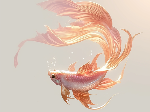 锦鳞入梦·国风轻奢金鱼视觉素材