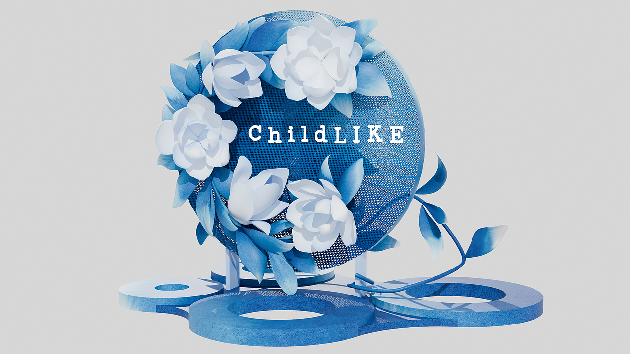 Blender|美陈设计|课程案例|栀子花（图ZNDA1MjgzMjIw） - 展陈设计 - 站酷设计师范仲淹大水原创素材 - 站酷ZCOOL