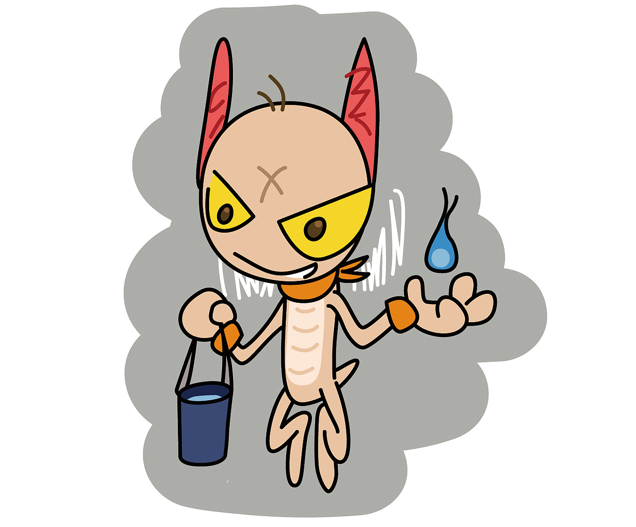 地狱黑猫相关角色习作2（图ZNDA1MjgzMzg4） - IP形象 - 站酷设计师猫之龙原创素材 - 站酷ZCOOL