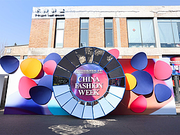 时装周美陈：肆墨设计以东方美学演绎时尚故事