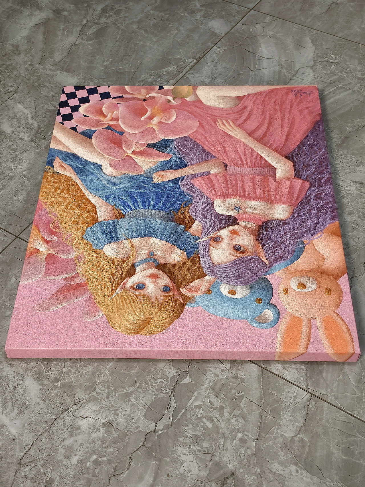 综合材料绘画作品（图ZNDA1Mjg5Njg0） - 绘画 - 站酷设计师杨超油画原创素材 - 站酷ZCOOL