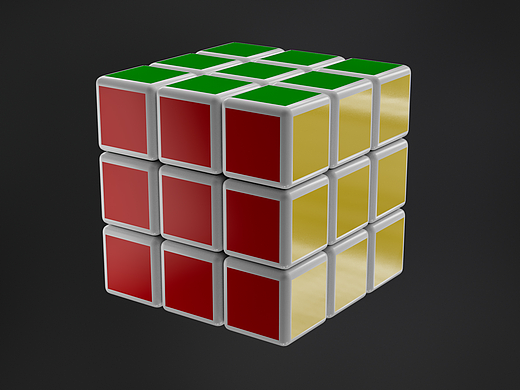(solo) rubik cube（个人主页-ZNzM0MzM2MDg=） - 动画/影视 - 站酷设计师artoff2050原创素材 - 站酷ZCOOL