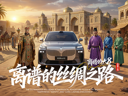离谱的丝绸之路遇上离谱的大8| 一切都能装得下