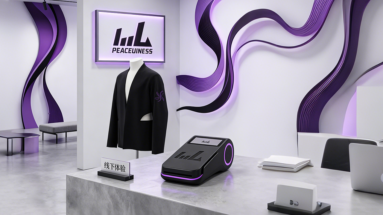 品牌设计（PEACEUINESS 服饰潮品）（图ZNDA1Mjk1NzAw） - 品牌 - 站酷设计师一谈设计师原创素材 - 站酷ZCOOL