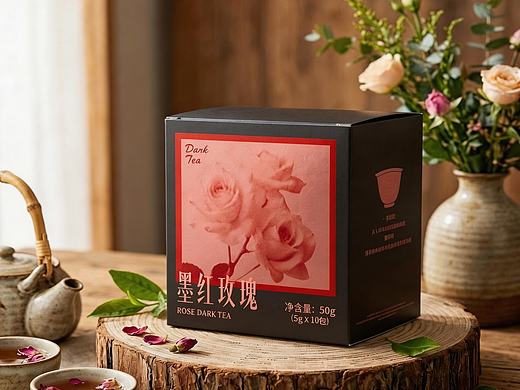 花茶包装设计-禾垚记