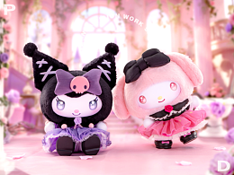 毛绒公仔摄影「平面+视频」｜萌趣花蔓秘境 X 熊猫视觉