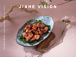 春季菜品樱花粉美食摄影作品发布📸️