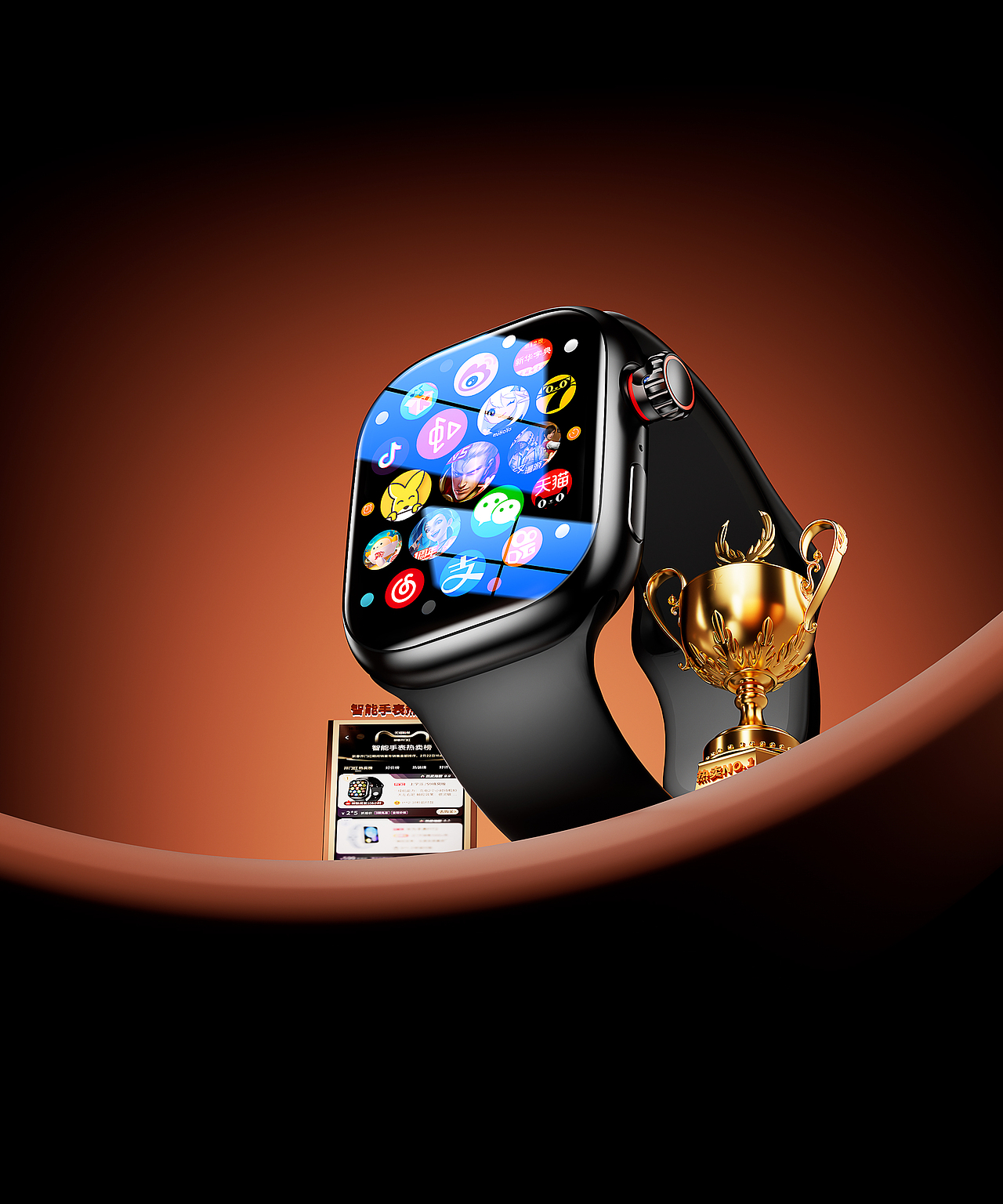 渲染合集 电话手表 储能电池 3C类（图ZNDA1MzExMDE2） - 产品 - 站酷设计师G78高速原创素材 - 站酷ZCOOL