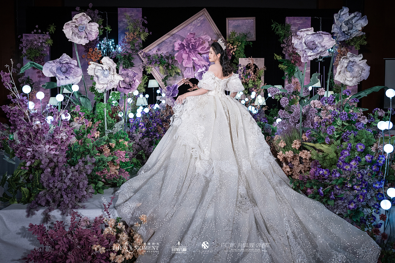 紫色莫奈花园（图ZNDA1MzEzMDky） - 婚礼摄影 - 站酷设计师火狐狸摄影原创素材 - 站酷ZCOOL
