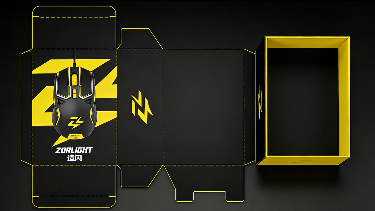 凌闪 ZORLIGHT｜以闪电为刃，重构电竞视觉新秩序（图ZNDA1MzE3MTQ0） - 品牌 - 站酷设计师三转巅峰设计师原创素材 - 站酷ZCOOL