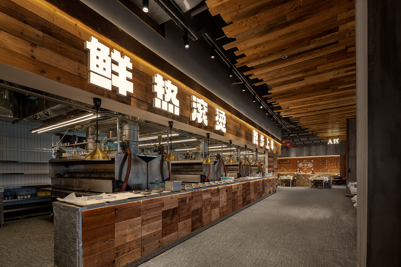 ZNEW出品 | 串小白（松雅湖店）（图ZNDA1MzE5NzE2） - 酒店餐饮设计 - 站酷设计师紫牛餐饮空间设计原创素材 - 站酷ZCOOL