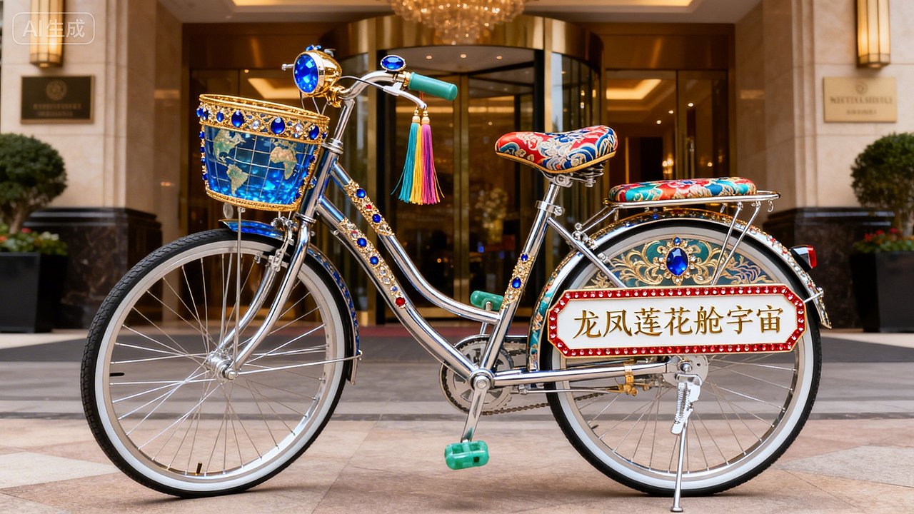 龙凤莲花舱宇宙国风自行车（图ZNDA1MzIyNzc2） - 概念设定 - 站酷设计师凤情瑥玉原创素材 - 站酷ZCOOL