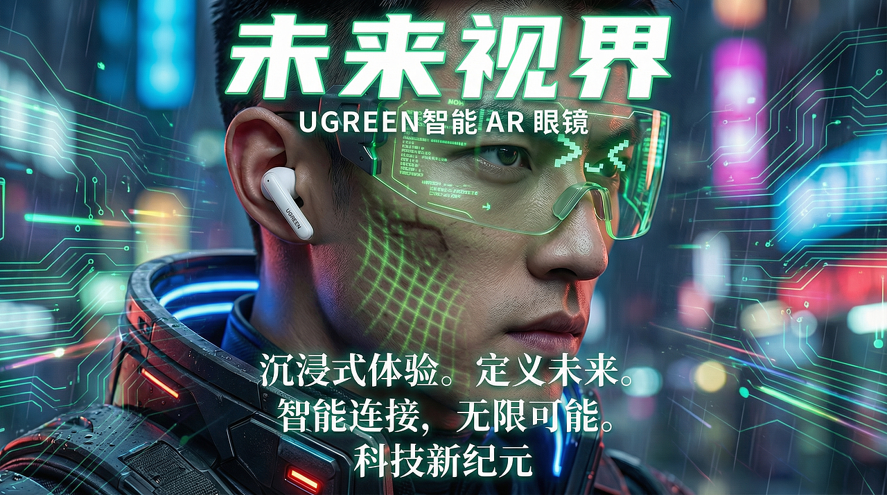 绿联AIGC概念短片《智护纪元》（图ZNDA1MzI0NjYw） - AI作品 - 站酷设计师自然卷卷毛__原创素材 - 站酷ZCOOL