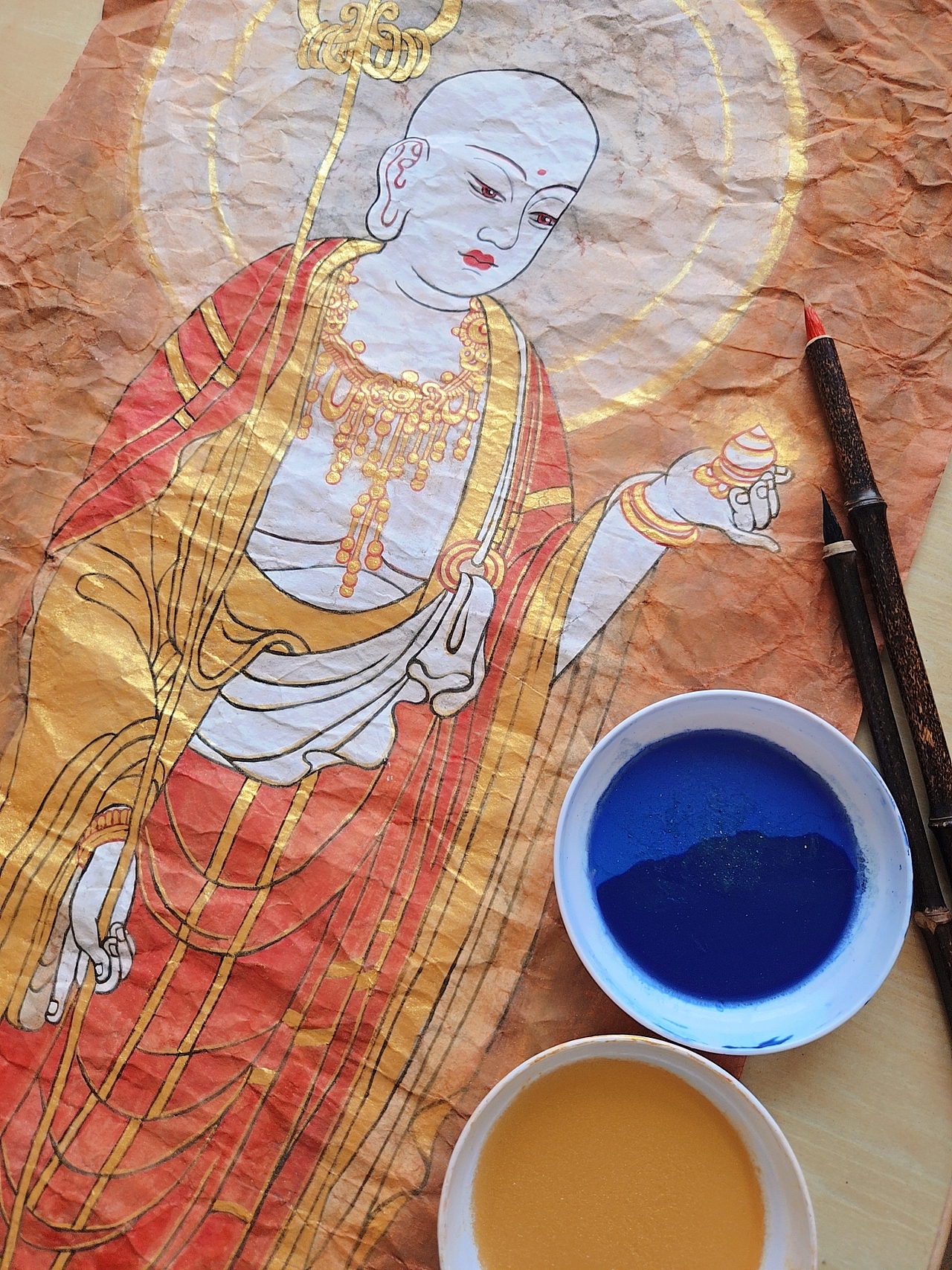 地藏王菩萨｜地狱不空，誓不成佛（图ZNDA1MzI5NjEy） - 其他 - 站酷设计师锦园chloe原创素材 - 站酷ZCOOL