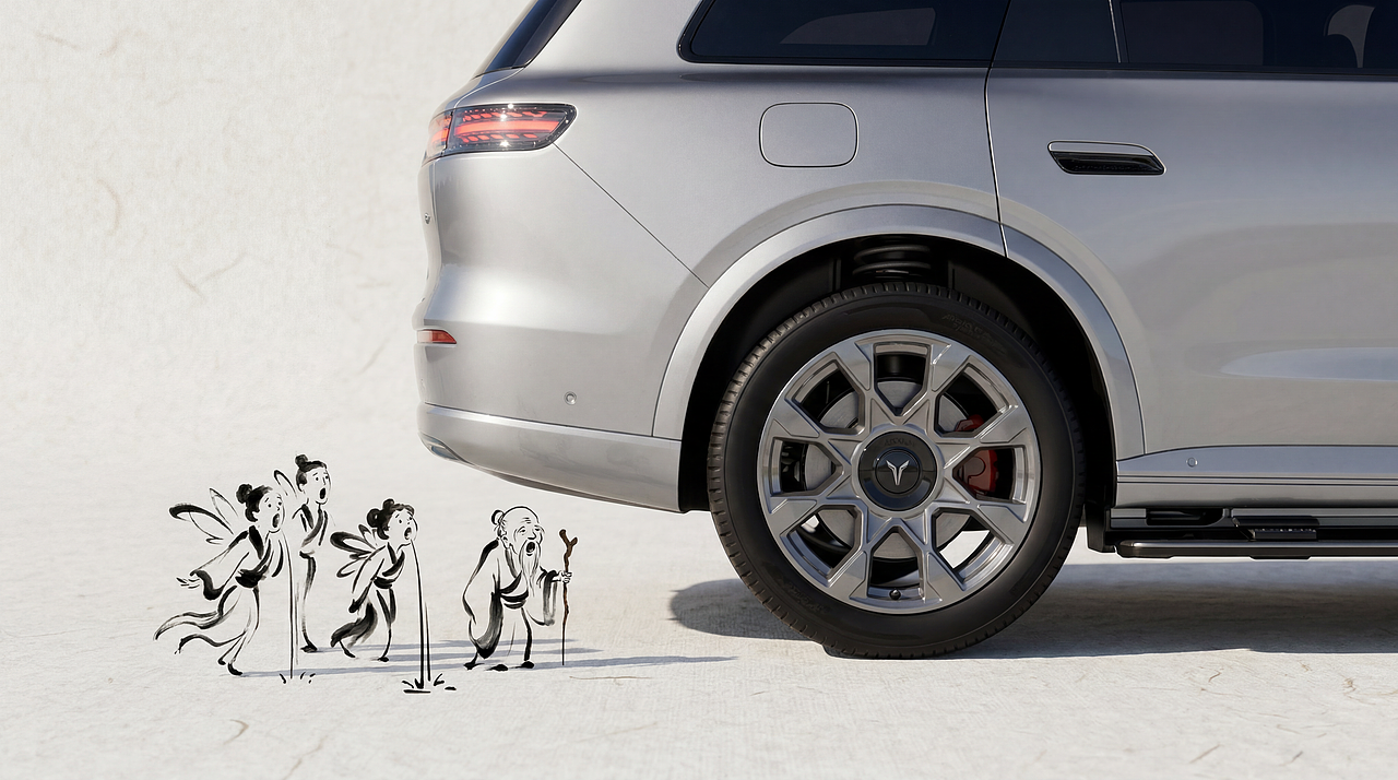 白描微观志：失控的焦墨“巨兽”（图ZNDA1MzMxNzQ0） - AI作品 - 站酷设计师AI造物工坊原创素材 - 站酷ZCOOL