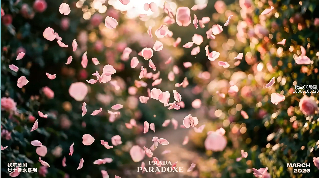 PRADA普拉达香水AIGC案例（图ZNDA1MzM0NjU2） - AI作品 - 站酷设计师微尘CG动画原创素材 - 站酷ZCOOL