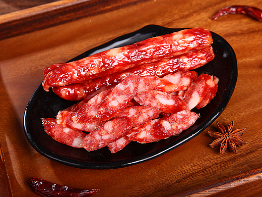 腊肠香肠拍摄食品美食菜品拍照郑州扬帆视觉电商摄影