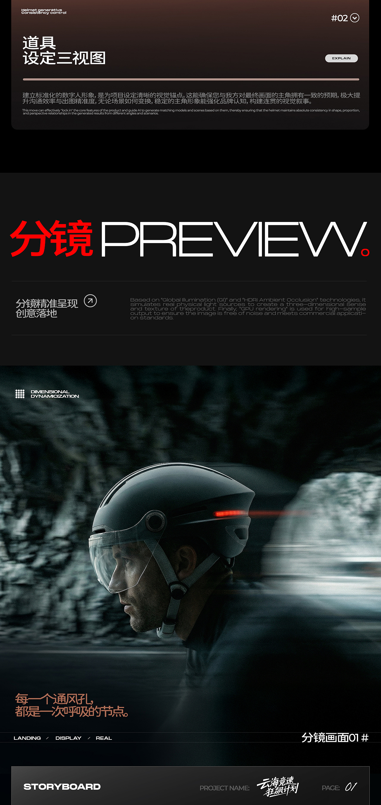 全流程AIGC制作 [ 骑行头盔商业TVC案例实践 ]（图ZNDA1MzQwNTEy） - 电商 - 站酷设计师好也视觉_AI原创素材 - 站酷ZCOOL
