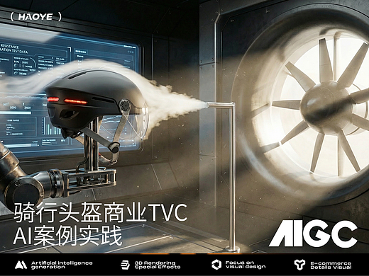 全流程AIGC制作 [ 騎行頭盔商業(yè)TVC案例實踐 ]（個人主頁-ZNzM0Mzg1MzI=） - 電商 - 站酷設計師好也HOYE_AI原創(chuàng)素材 - 站酷ZCOOL