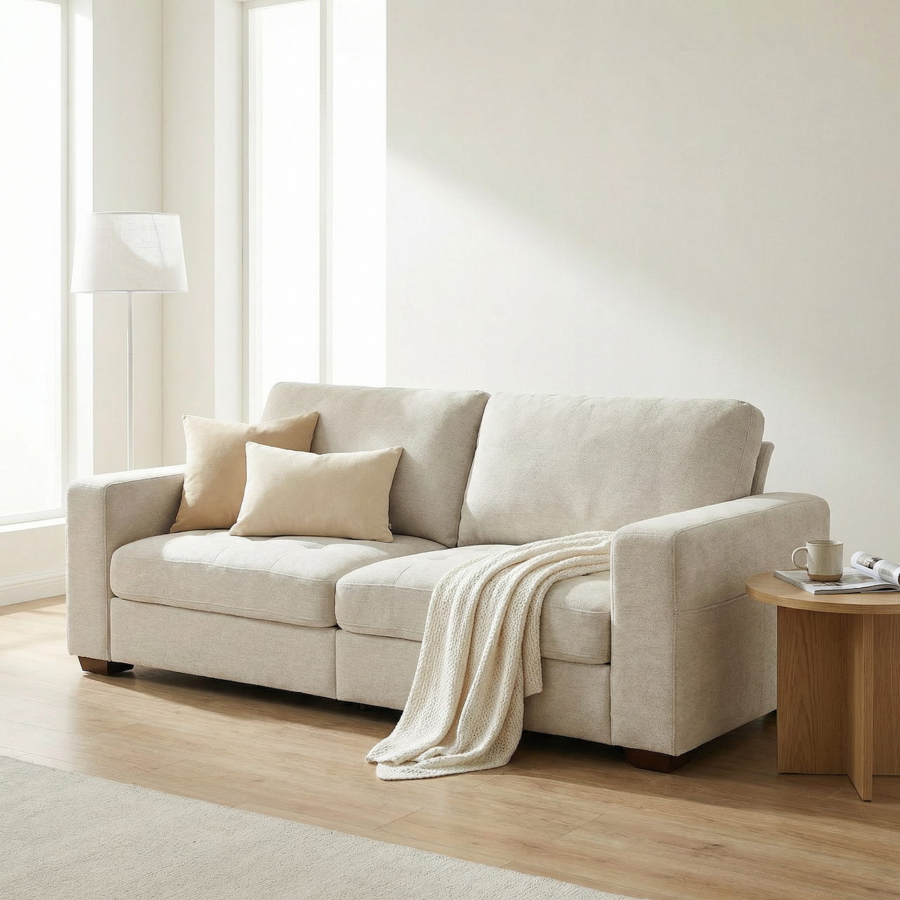 跨境單體雙人沙發(fā)建模渲染，人物合成（圖ZNDA1MzQxMzM2） - 產(chǎn)品 - 站酷設計師嚕啦咧嚕原創(chuàng)素材 - 站酷ZCOOL