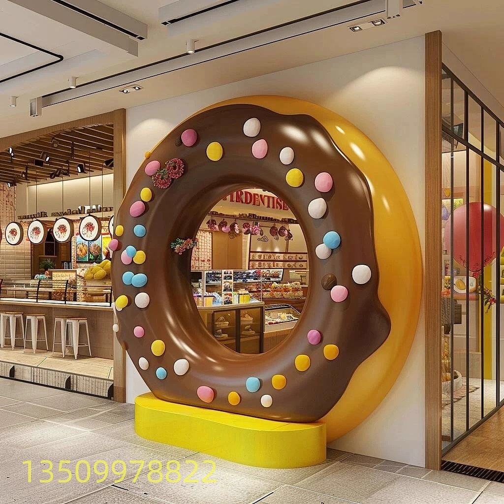 玻璃钢面包甜甜圈雕塑门拱造型（图ZNDA1MzQyNjY4） - 雕塑 - 站酷设计师云朵玻璃钢雕塑厂原创素材 - 站酷ZCOOL