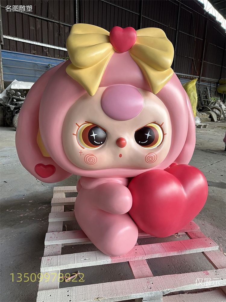 玻璃钢潮玩兔子雕塑（图ZNDA1MzQyNzg4） - 雕塑 - 站酷设计师云朵玻璃钢雕塑厂原创素材 - 站酷ZCOOL