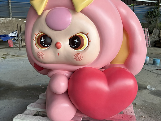 玻璃鋼潮玩兔子雕塑（個(gè)人主頁(yè)-ZNzM0MzkyMzY=） - 雕塑 - 站酷設(shè)計(jì)師云朵玻璃鋼雕塑廠原創(chuàng)素材 - 站酷ZCOOL