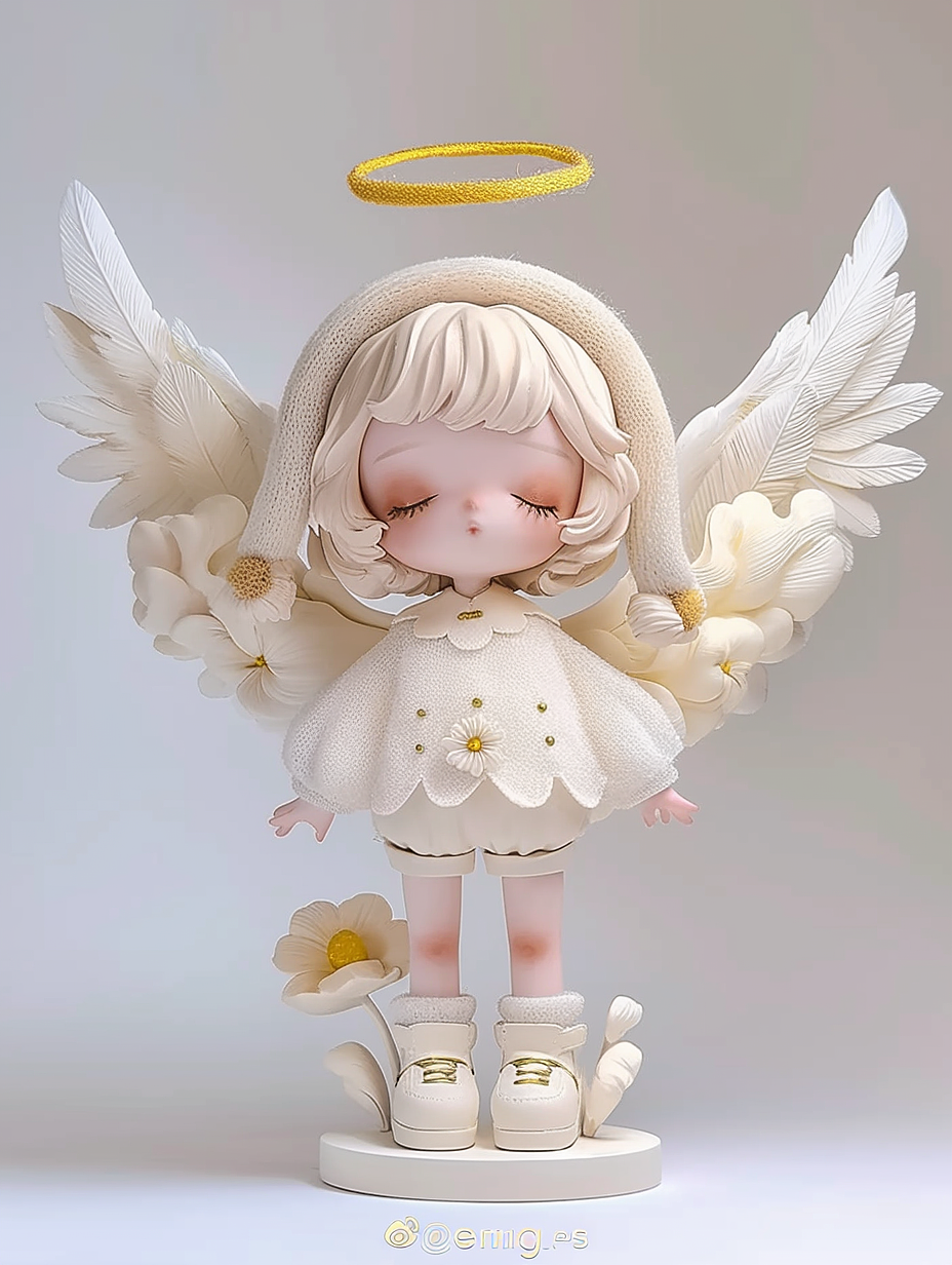星梦天使女孩 · 3D手办授权素材（图ZNDA1MzQ2MTYw） - 手办/模玩 - 站酷设计师幻野纪原创素材 - 站酷ZCOOL